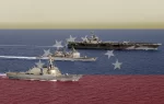 Abajo con la agresión imperialista Yanqui! Manos fuera de Venezuela!